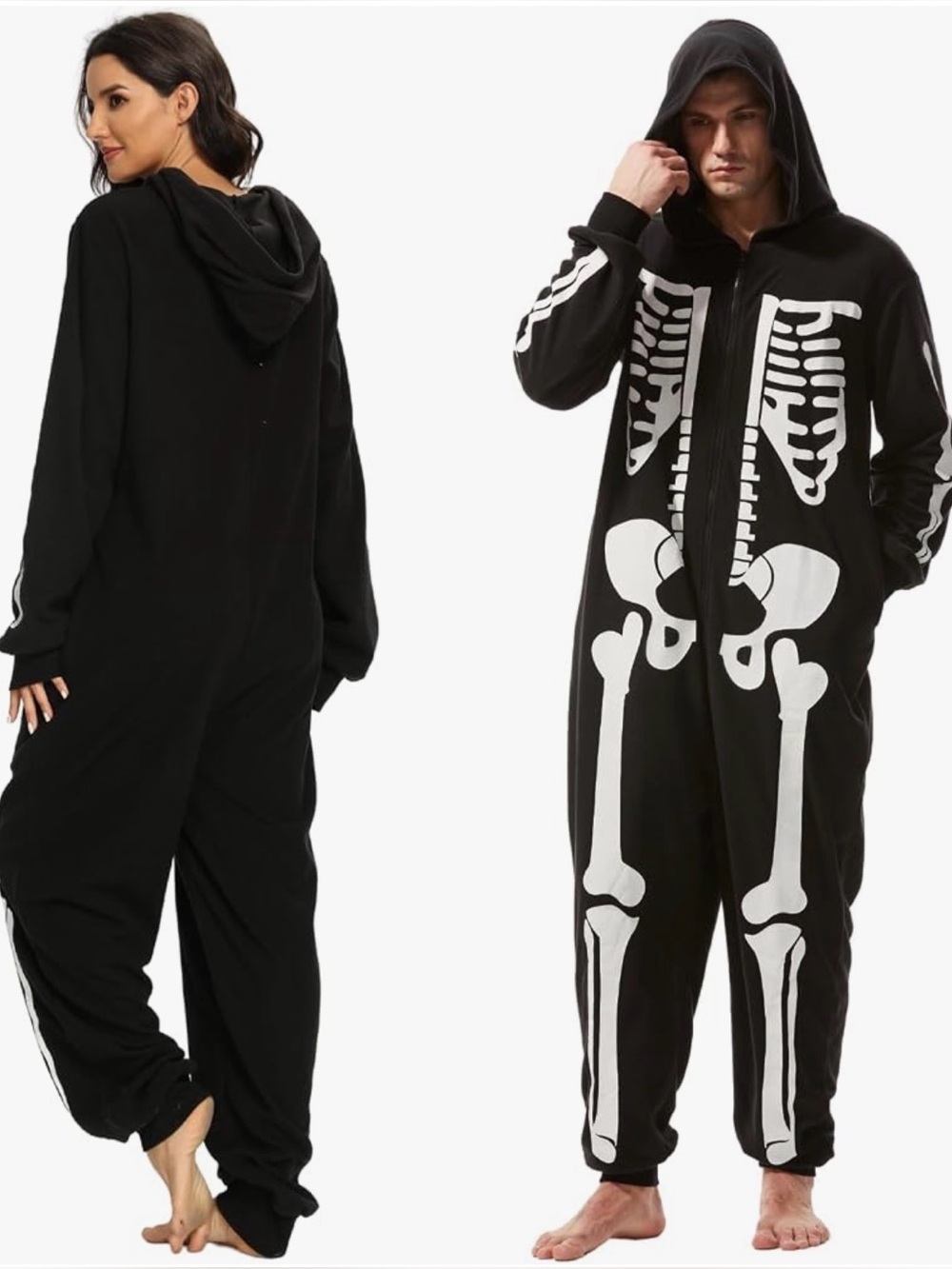 Skeleton onsie pjs/costume